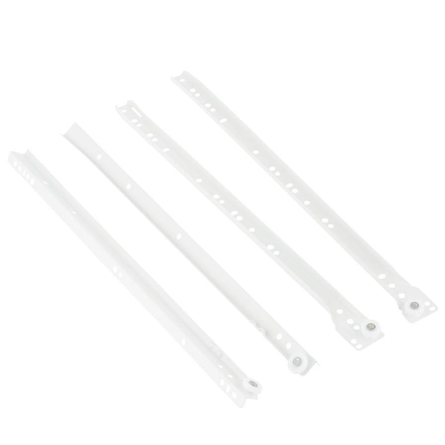 Hettich Drawer Runner (450 mm, White, 4 Pieces)