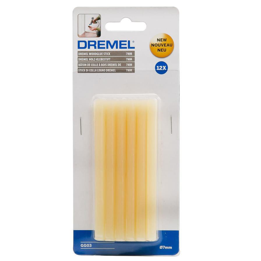 Dremel Wood Glue Sticks (7 mm, Pack of 12)