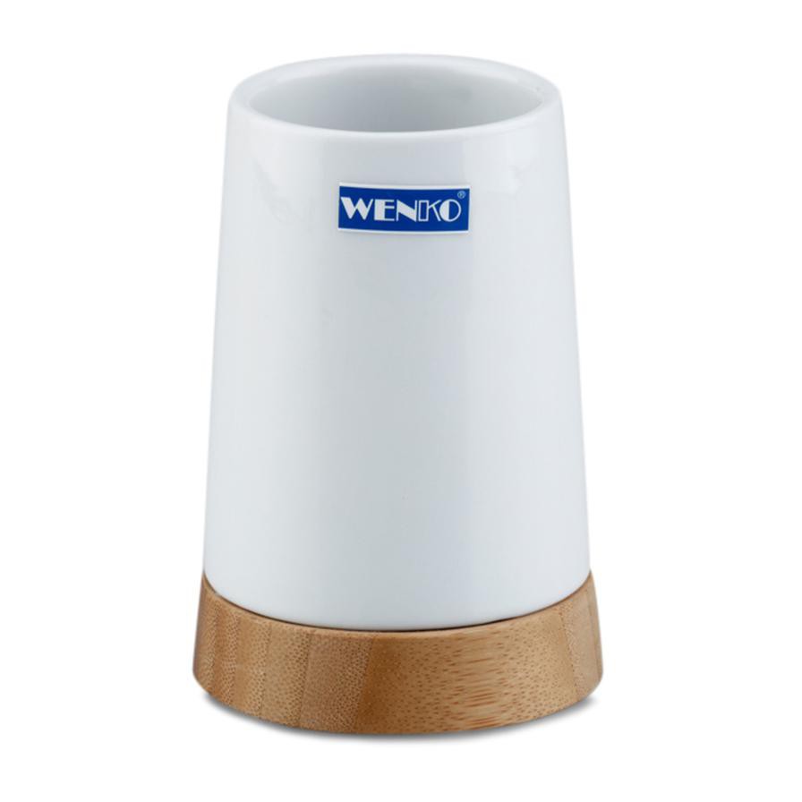 Wenko Toothbrush Tumbler (White)