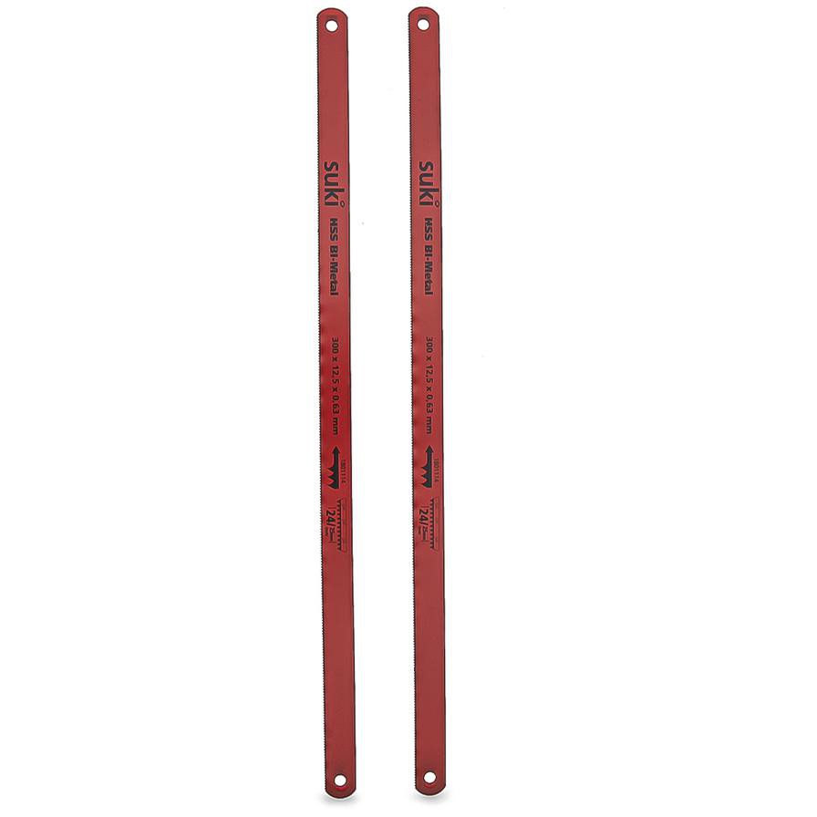 Suki Bi-Metal Hacksaw Blade (300 mm, Pack of 2)