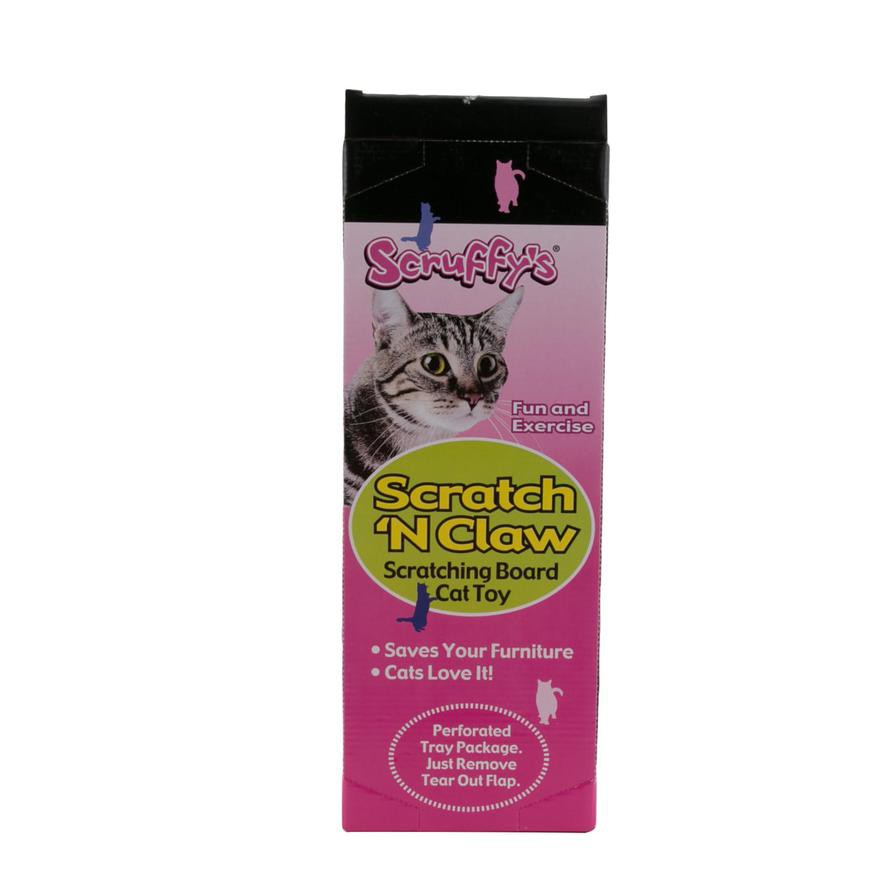 Scruffy's Scratch 'n Claw Scratching Board Cat Toy