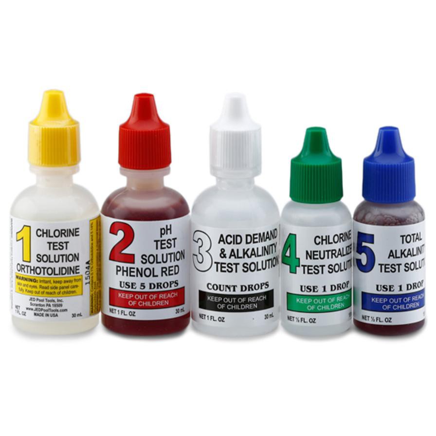 ACE  Five-Way Pool Test Kit Refills