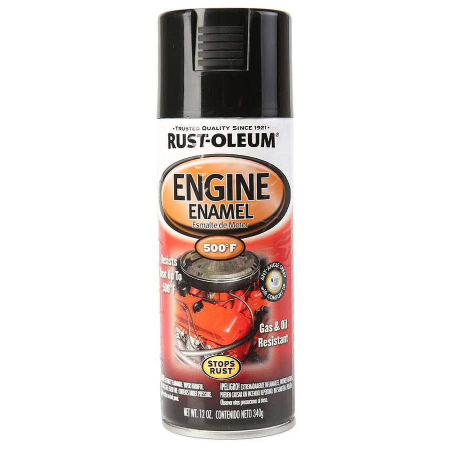 Rustoleum Ceramic Engine Enamel (354.8 ml, Gloss Black)