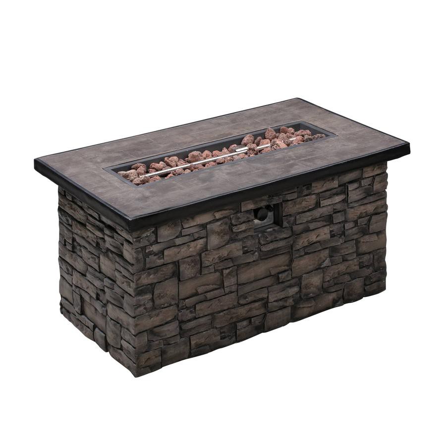 Rectangular Firepit Generic, TM181613 (122 x 68.5 x 60 cm)