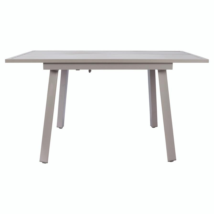 Wolin Aluminum Extendable Table GoodHome (750 x 945 x 1400 mm)