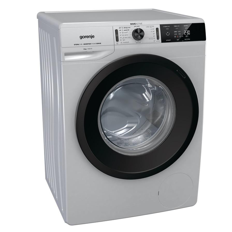 Gorenje 8 Kg Freestanding Front Load Washing Machine, WEI843A (1400 rpm)