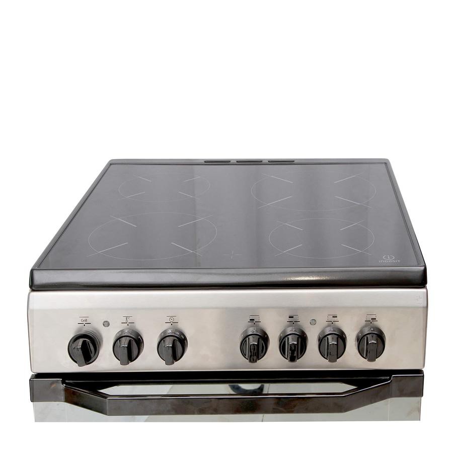 Indesit 4-Burner Electric Cooker, I6VV2AXEX (60 x 60 cm)