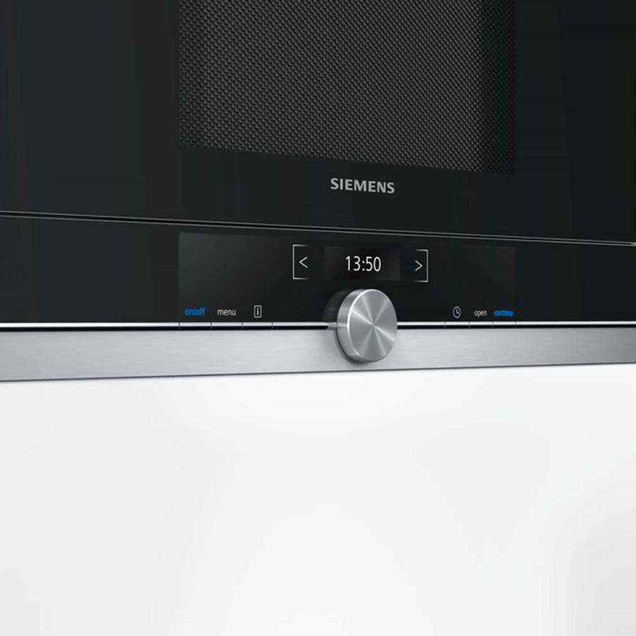 Siemens iQ700 Built-In Microwave Oven, BE634LGS1M  (21 L)