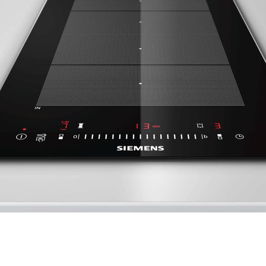 Siemens iQ700 2 Zones Built-In Flex Induction Hob, EX375FXB1E (5.1 x 30.2 x 52 cm)