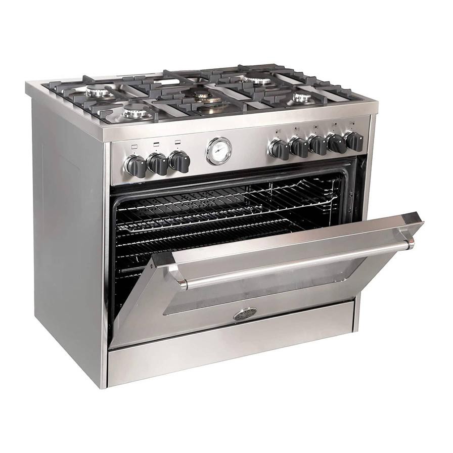 Bertazzoni Master Series Freestanding 5-Burner Gas Cooker, MAS905GGVLXE (90 x 60 x 85 cm)