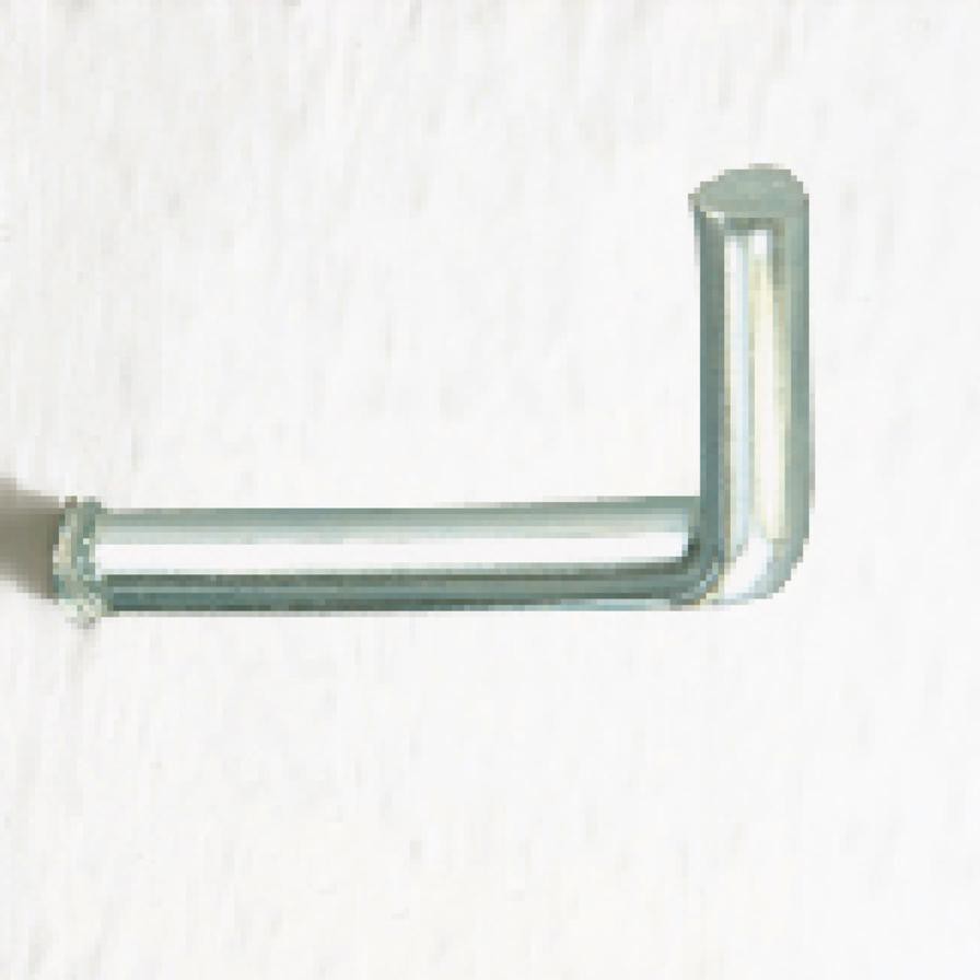 Suki Steel Square Shoulder Screw Hook Pack (20 x 2 x 7 cm, 10 Pc.)