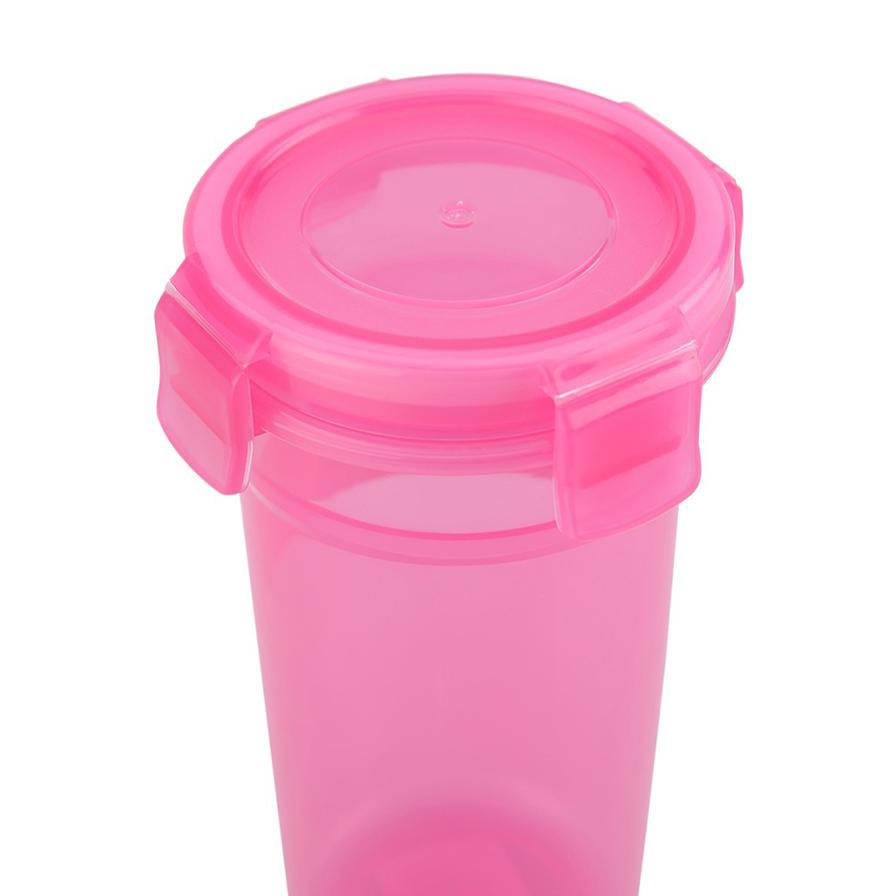 Addis Clip & Close Beaker (500 ml, Pink)