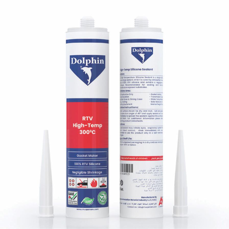 Dolphin RTV High Temp Silicone Sealant (320 g)