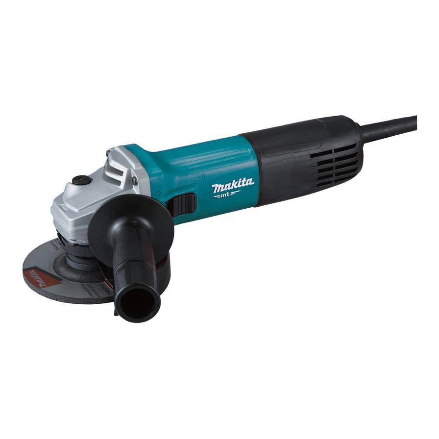 Makita MT Series Corded Angle Grinder, M9510B (850 W) + Makita Discs Pack (10 Pc.)