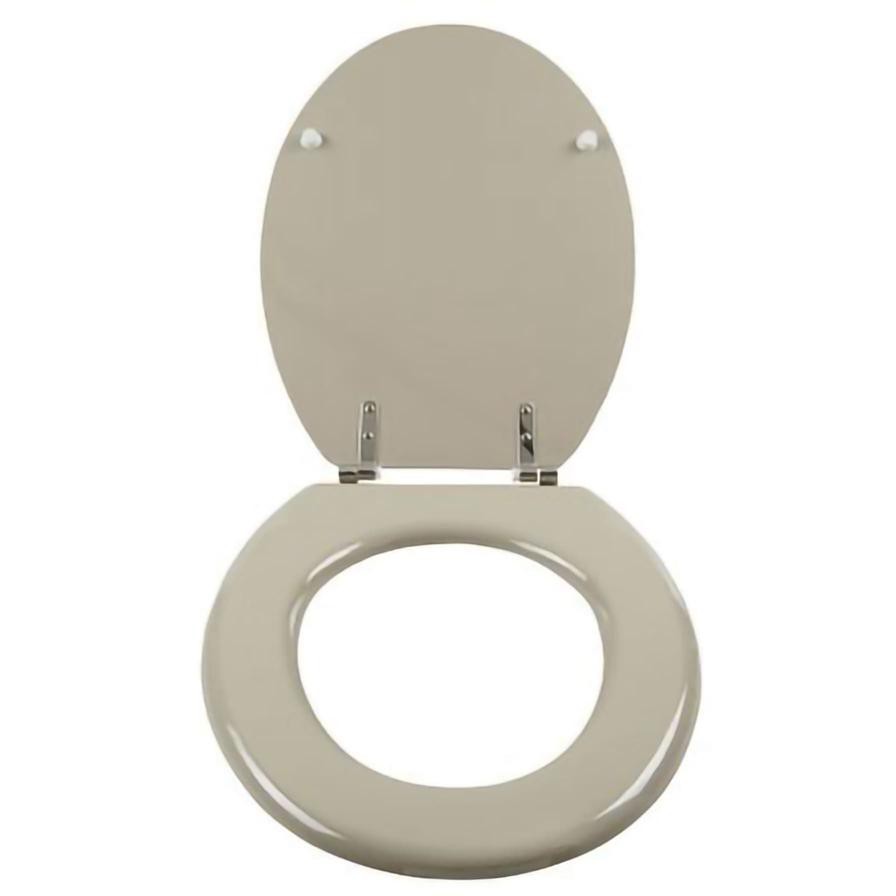 Cooke & Lewis Palmi Moulded Bamboo Toilet Seat (435 x 370 mm)