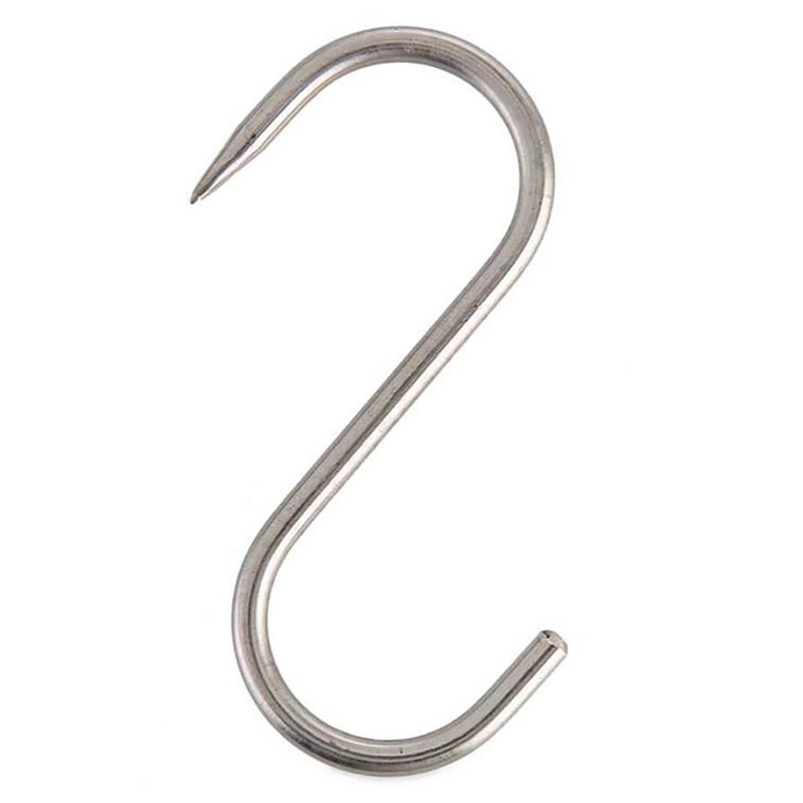 Suki Stainless Steel Meat Hooks (4 x 80 mm, Pack of 2)