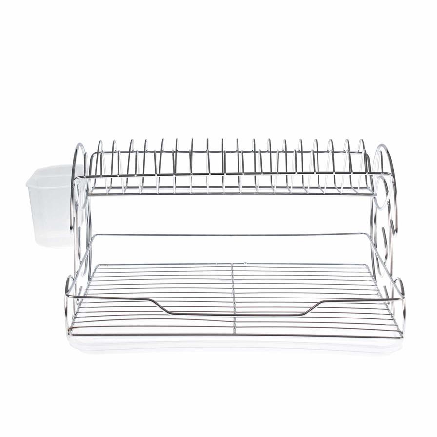 Kiwa Elisa Metal 2-Tier Dish Rack (47 x 36 x 27 cm)