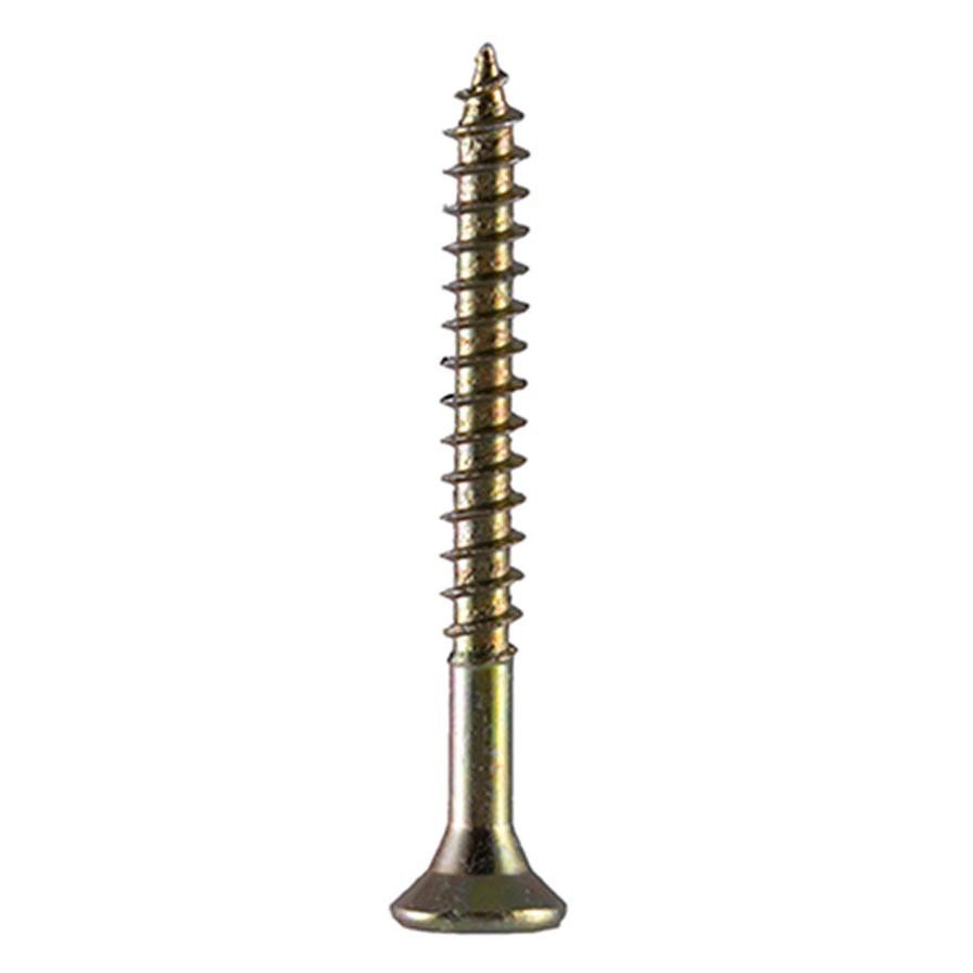 Suki Zinc Pozidriv Chipboard Screws  ( 3.5 x 35 mm, Pack of 100)