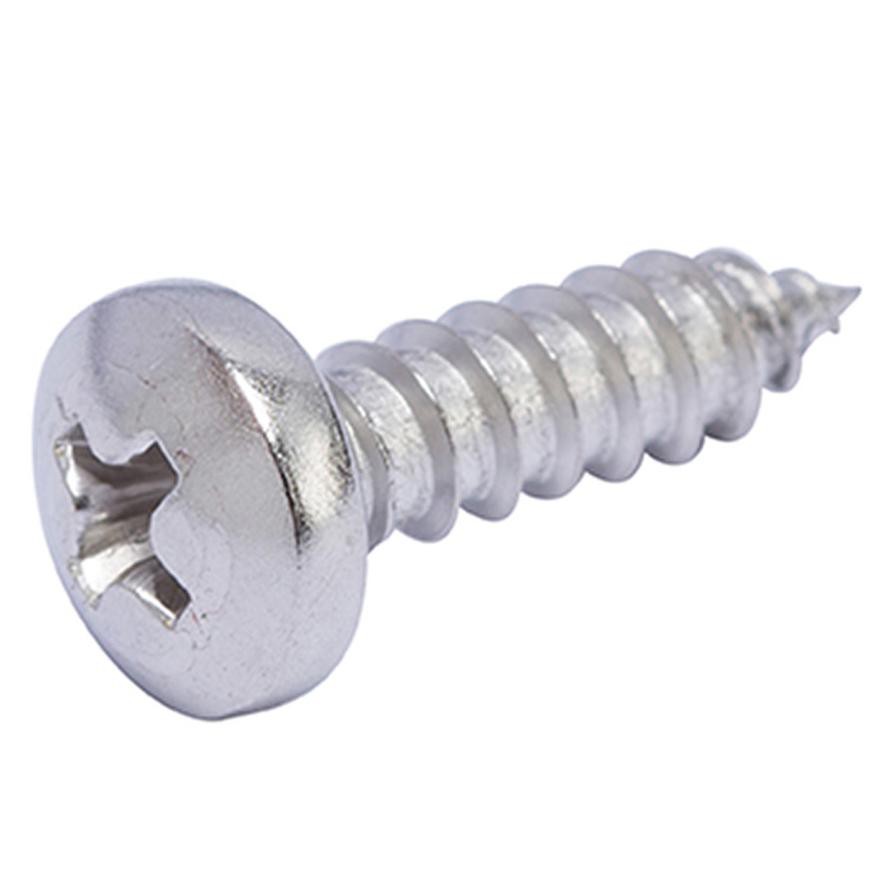 Suki Stainless Steel Self-Tapping Screws (4.8 x 16 mm, Pack of 50)