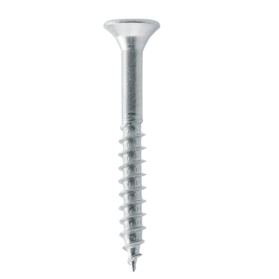 Suki Stainless Steel Pozidriv Recess Chipboard Screws (3.5 x 30 mm, Pack of 10)