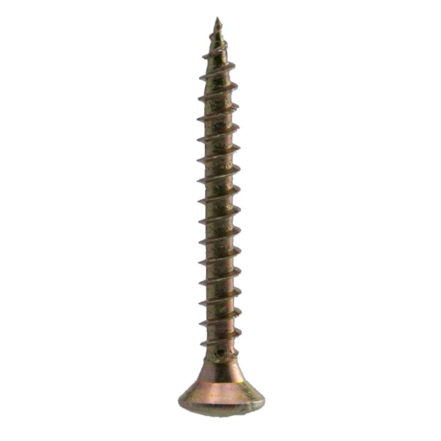 Suki Zinc Oval-Head Chipboard Screws (3.5 x 30 mm, Pack of 14)