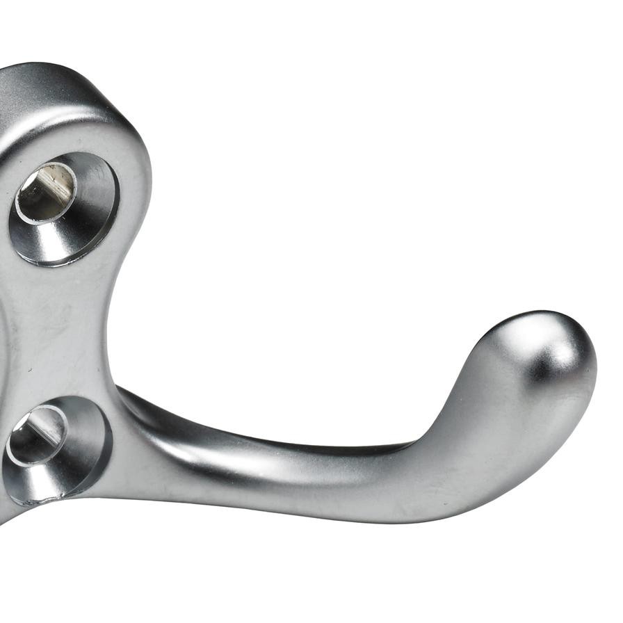 Hettich Aluminum Coat Hook (5.8 x 3.1 x 2.9 cm)