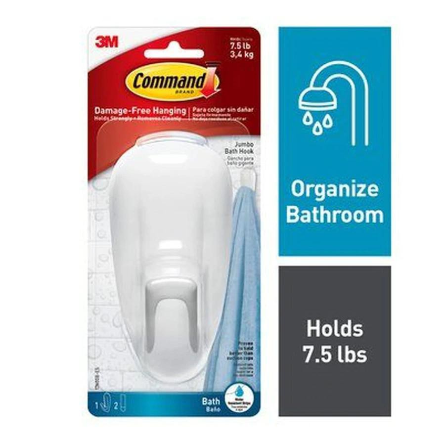 3M Command Jumbo Bathroom Hook