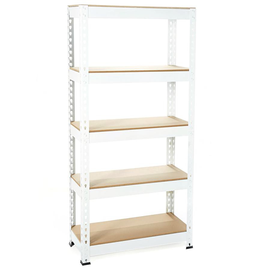 Living Space Metal 5-Tier Storage Shelf (90 x 50 x 180 cm)