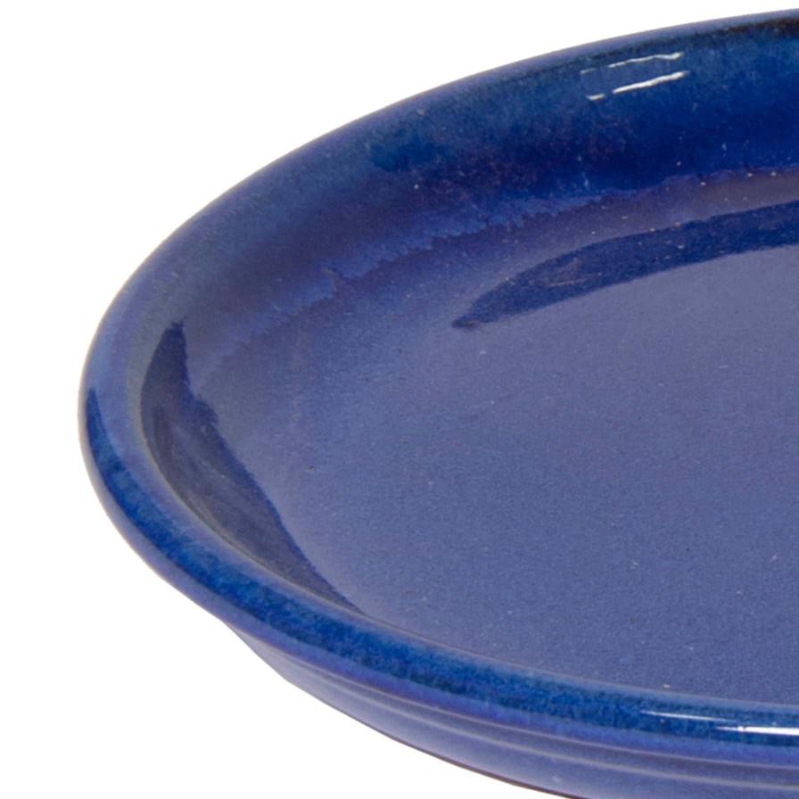 Glazed Terracotta Plant Saucer Generic (29 x 29 x 3 cm, Large)