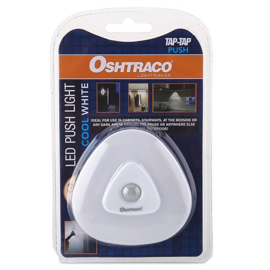 Oshtraco LED Push Light, OTC-E-TAPP