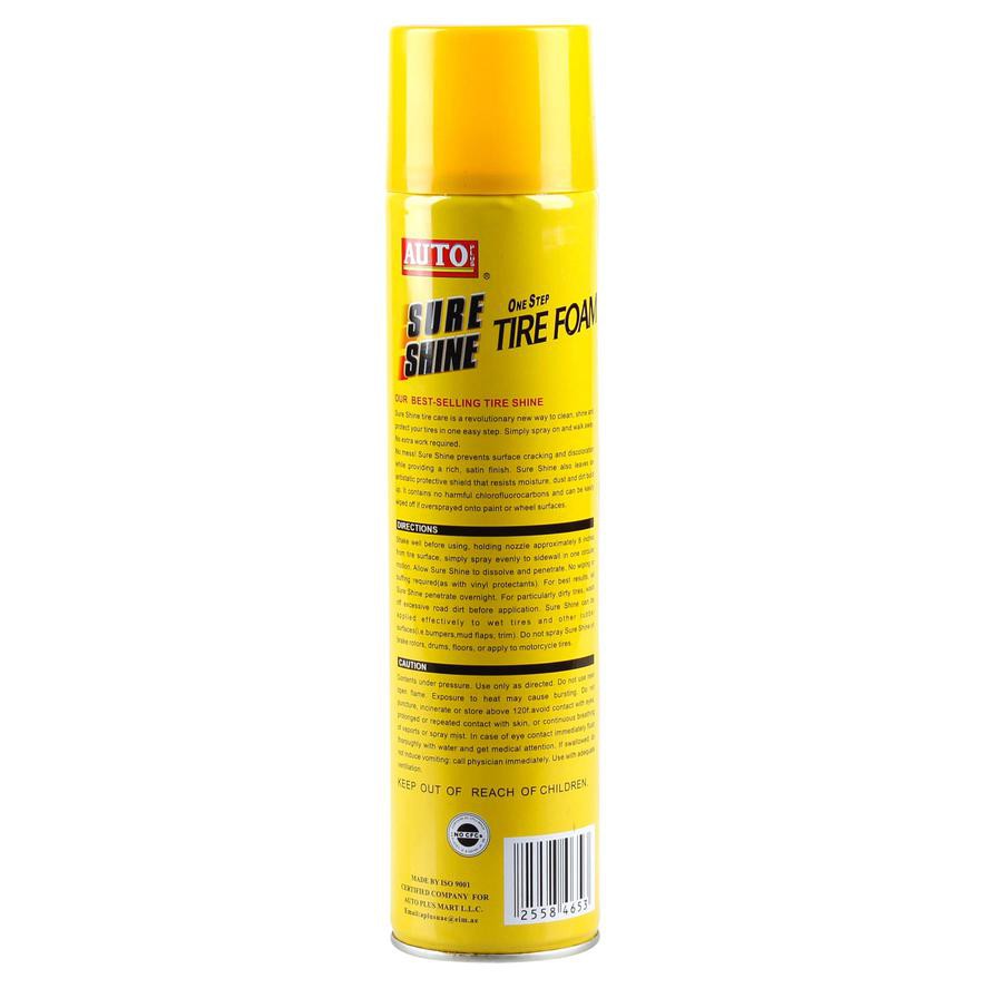 Auto Plus One Step Tire Foam (650 ml)