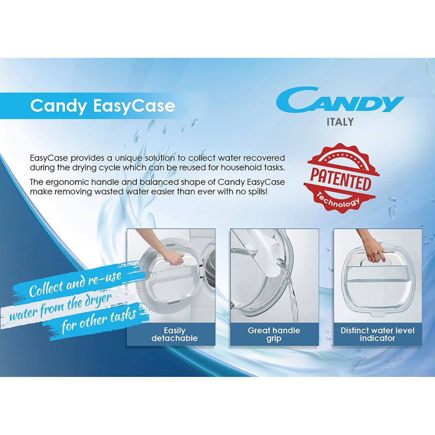 Candy Rapido Tumble Dryer, RO H10A2TCE-19 (10 kg)