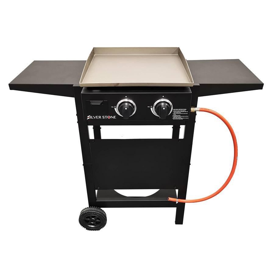 SilverStone 2-Burner Gas Griddle Station (102.5 x 51.7 x 86.3 cm)