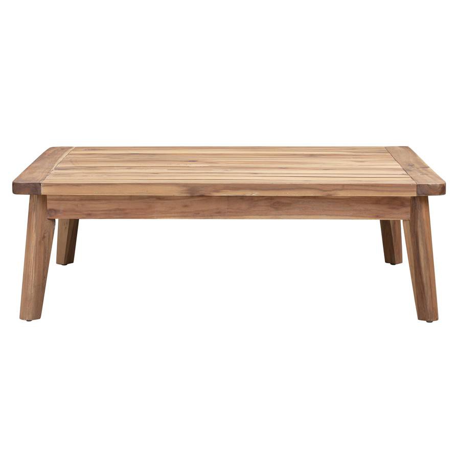 Maine Acacia Wooden Coffee Table Generic (100 x 100 x 32 cm)