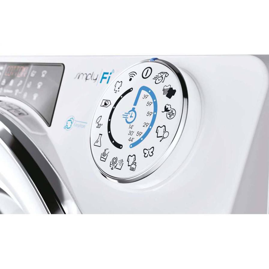 Candy Rapido 12.5 Kg Freestanding Front Load Washer Dryer, ROW412596DWMC-19 (9 kg Dry, 1400 rpm)