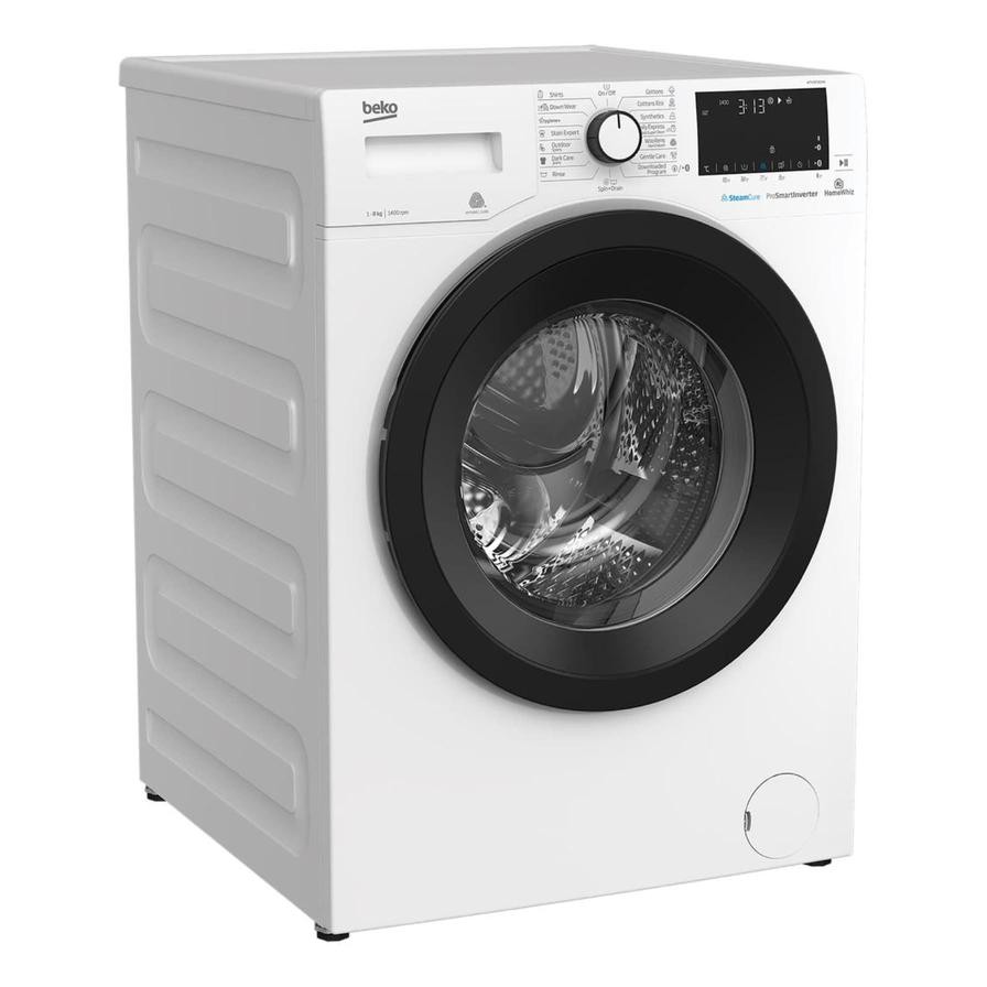 Beko 8 Kg Freestanding Front Load Washing Machine, WTV8736XW (1400 rpm)