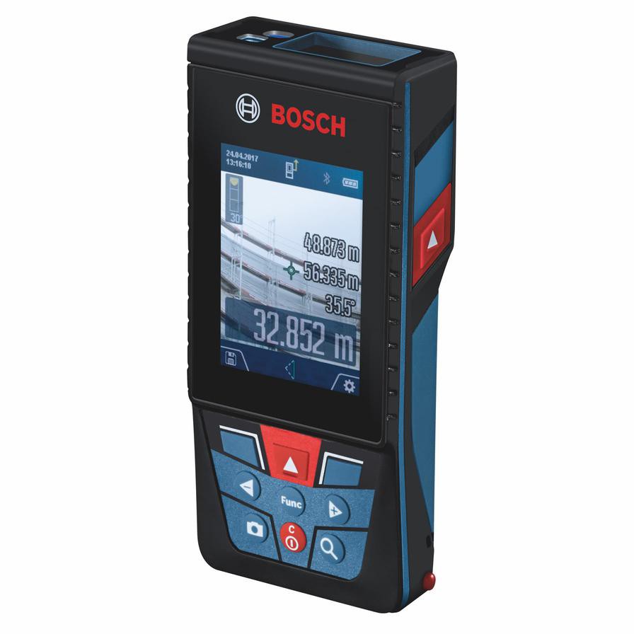 Bosch Professional Laser Measure, GLM 120 + Dual Head Bit Set (21 Pc.)