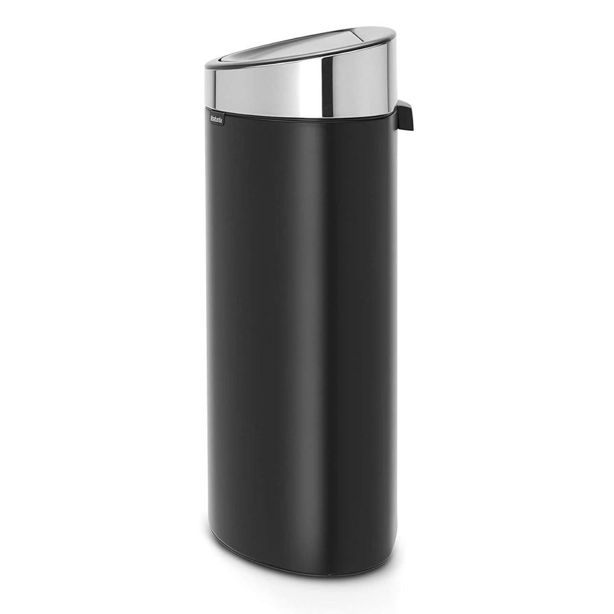 Brabantia Touch Bin with Fingerprint Proof Lid (40 L, Black)