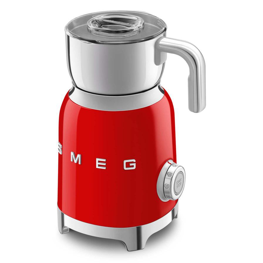 SMEG 50s Retro Style Milk Frother, MFF01RDUK (500 W)