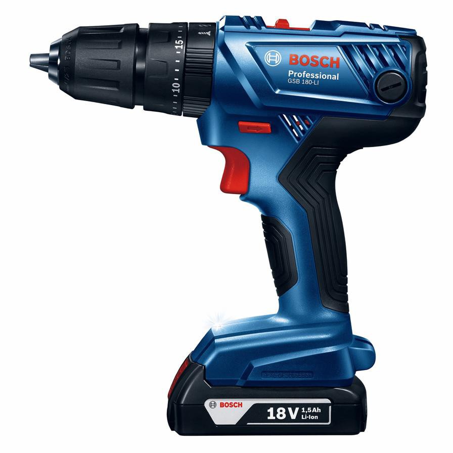 Bosch Professional Cordless Combi Drill, GSB 180 Ll (18 V)