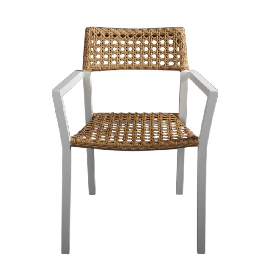 Inspiration Aluminium Wicker Dining Armchair Influence (54 x 59 x 86 cm)