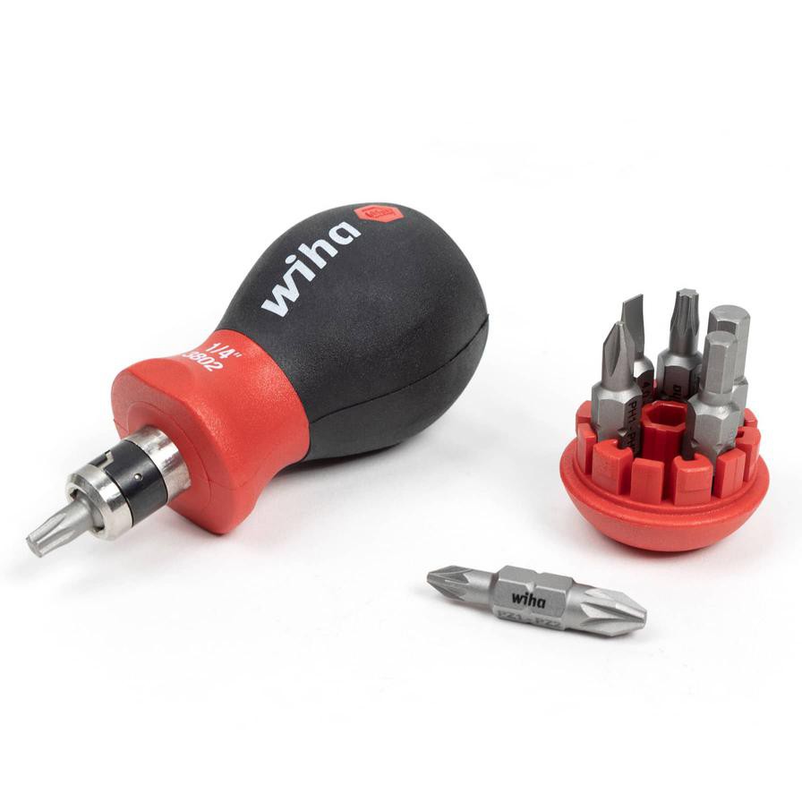 Wiha Compact Magnetic Screwdriver W/ Bit Magazine