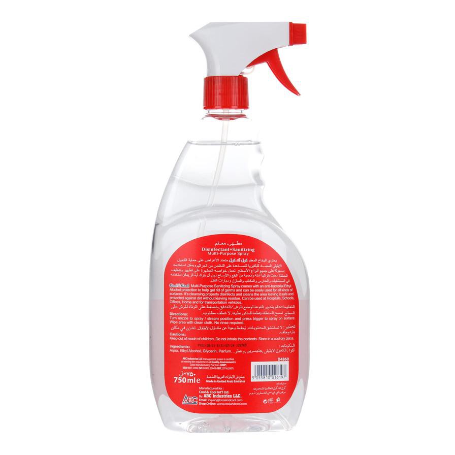 Cool & Cool Multi-Purpose Disinfectant (750 ml)