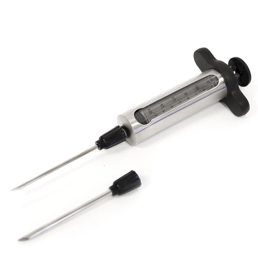 Broil King Marinade Injector (35 x 8 x 4 cm, Black & Silver)