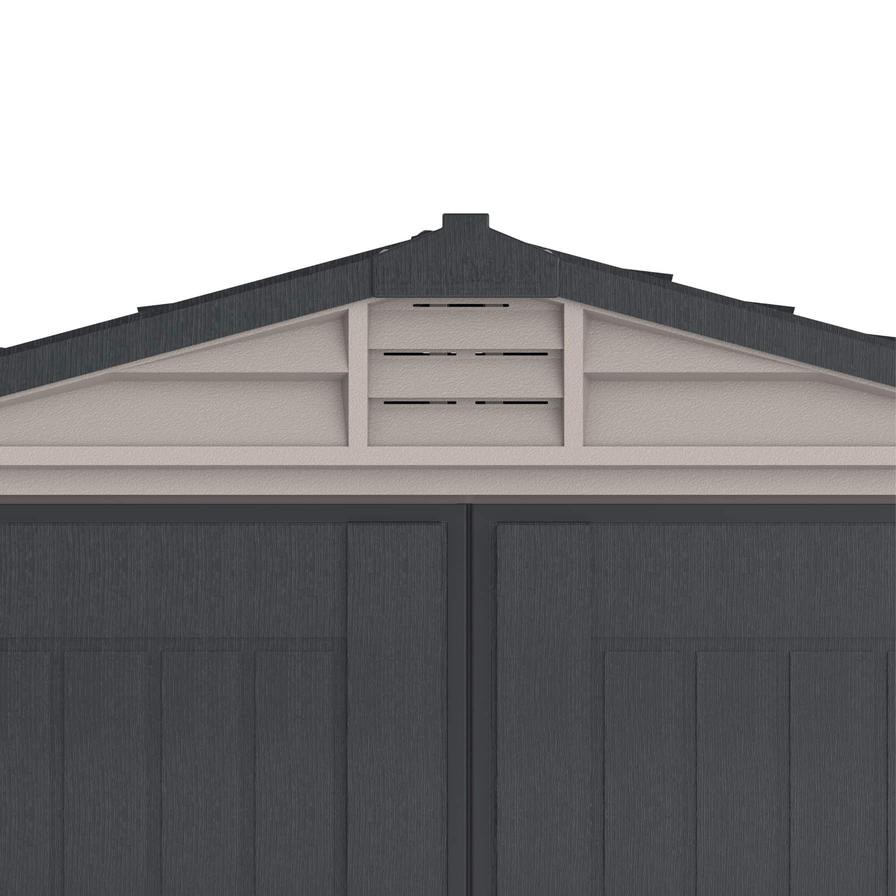 Cosmoplast StoreMate Plus Vinyl Garden Shed (182.88 x 182.88 cm)