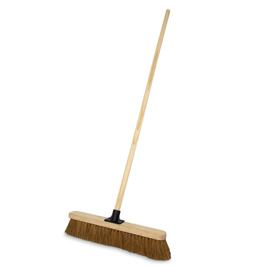 Soft Coco Wooden Broom (45 cm)