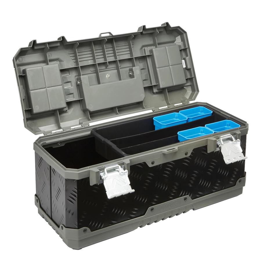 Mac Allister Metal & Plastic Tool Box (51 x 25 x 20 cm)