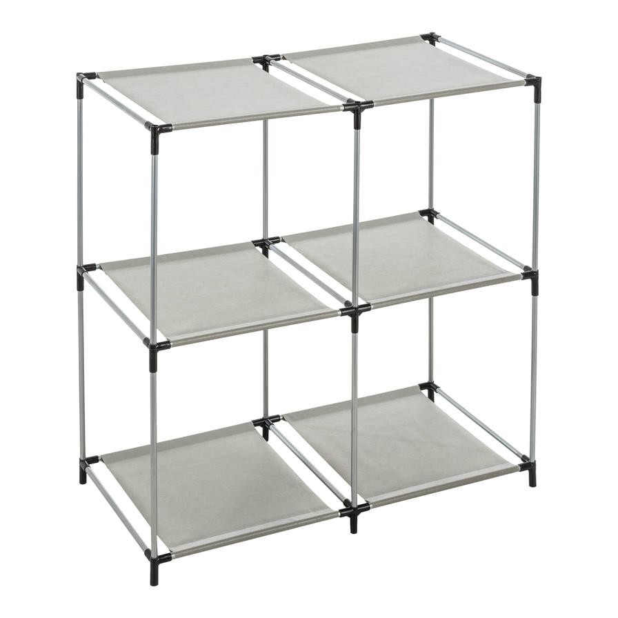 5five Metal 4 Compartment Storage Shelf (68.50 x 34.50 x 70 cm)