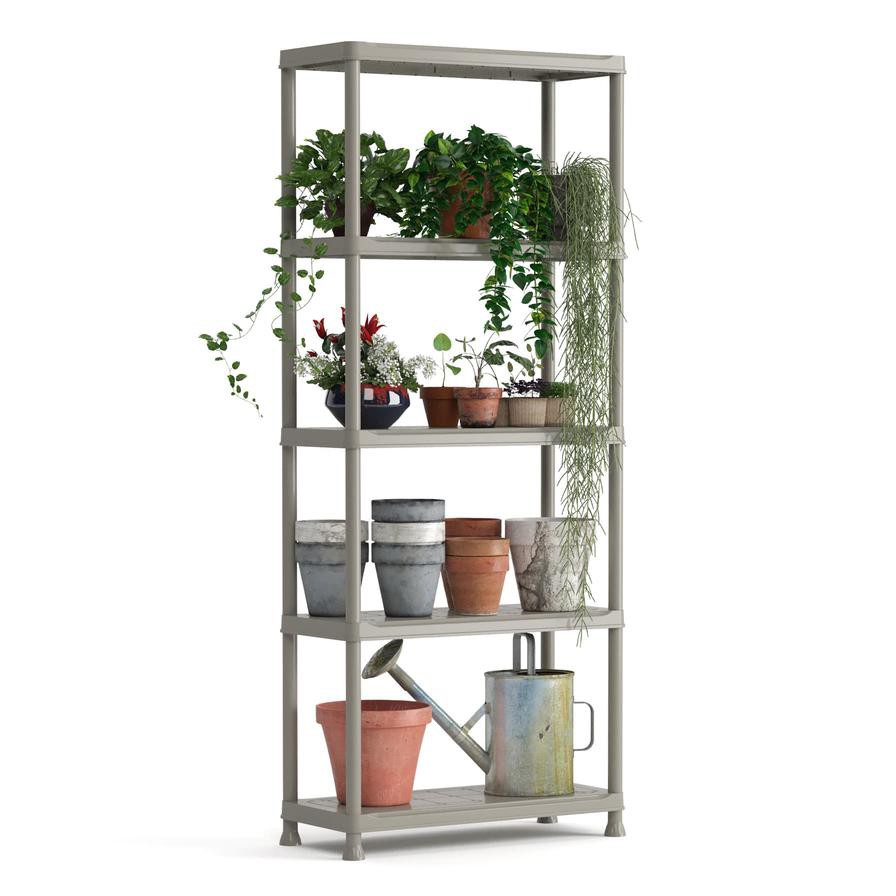 Keter Planet 5-Tier Scaffale Plus Shelf (75 x 32 x 176 cm)