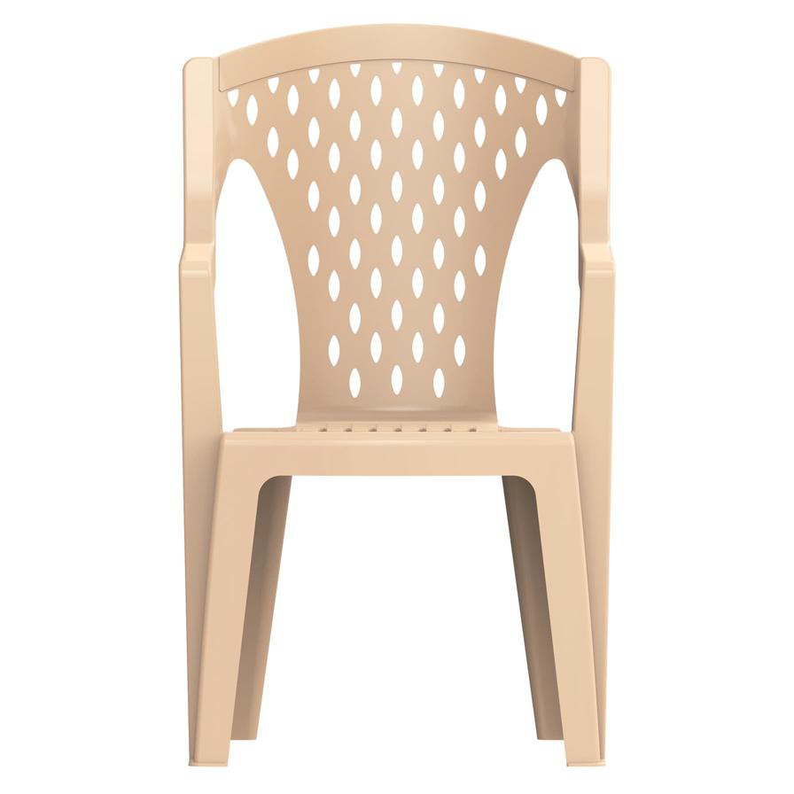 Cosmoplast Plastic Queen Armchair (59 x 58 x 93 cm)